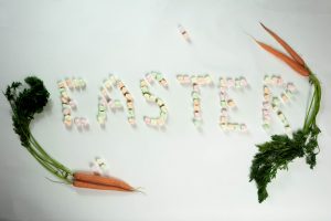 easter-word-made-with-marshmallows-and-carrots